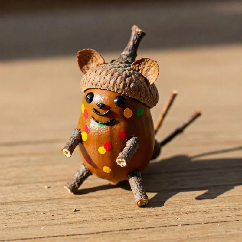 image of an acorn critter