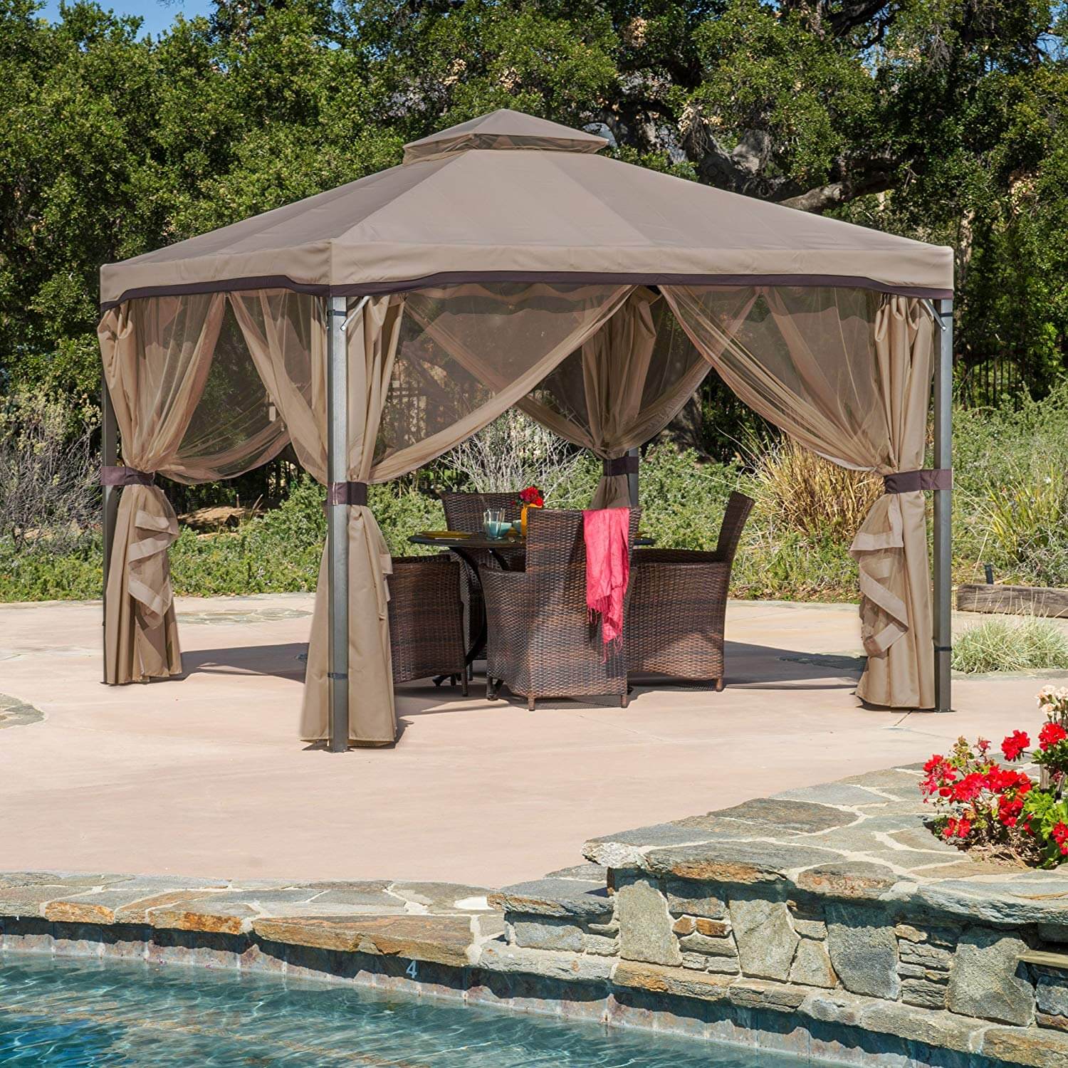Best Gazebo For Windy Areas High Winds High Wind Gazebo