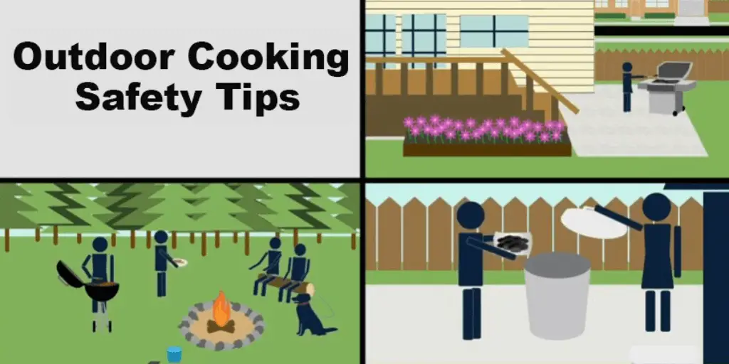 outdoor cooking safety tips