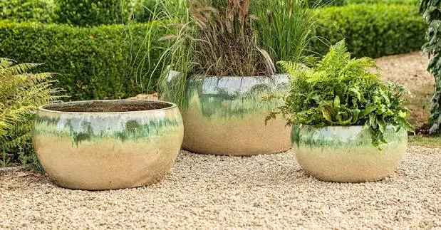 outdoor pots